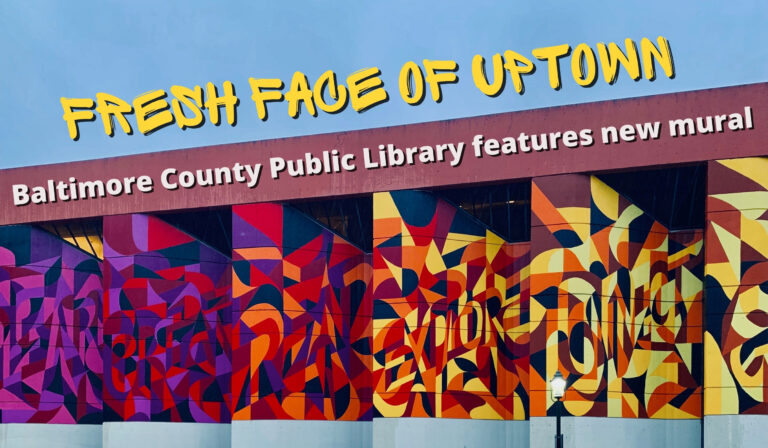 Fresh face of Towson, Uptown’s second mural completed